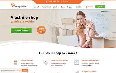 E-shop rychle