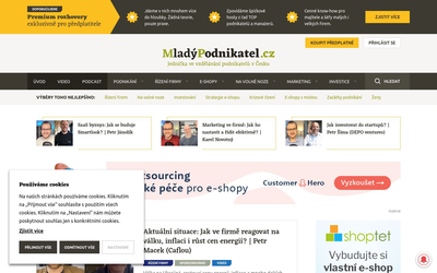 Mladý podnikatel